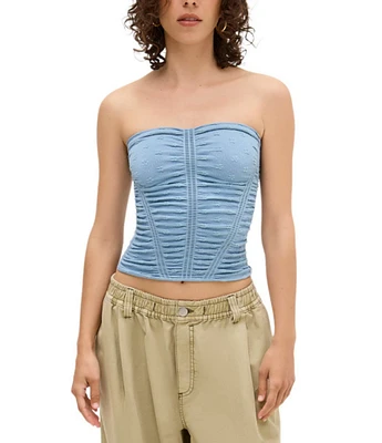 BDG Urban Outfitters Ruched Bandeau Top