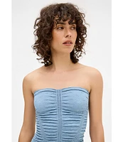 BDG Urban Outfitters Ruched Bandeau Top