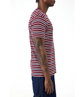 BDG Urban Outfitters Short Sleeve Waffle-Stripe T-Shirt