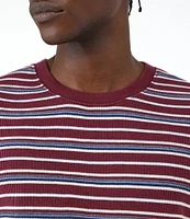 BDG Urban Outfitters Short Sleeve Waffle-Stripe T-Shirt