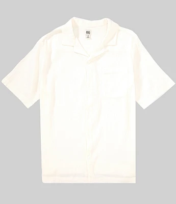 BDG Urban Outfitters Short Sleeve Woven Crinkled Shirt