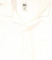 BDG Urban Outfitters Short Sleeve Woven Crinkled Shirt
