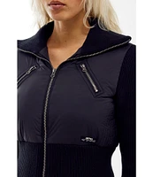 BDG Urban Outfitters Shrunken Cropped Zip-Up Jacket