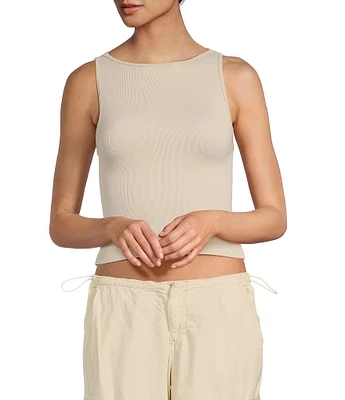 BDG Urban Outfitters Slash Neck Cropped Tank Top