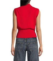 BDG Urban Outfitters Sleeveless Knit Cardigan