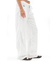 BDG Urban Outfitters Solid Mid Rise Linen 5-Pocket Pants
