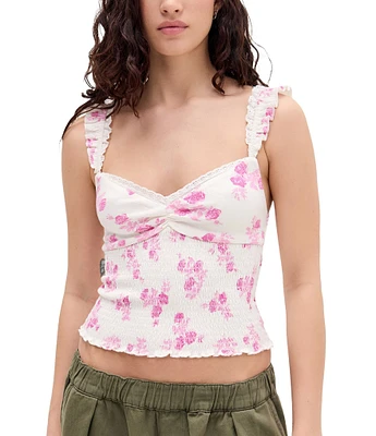 BDG Urban Outfitters Sydney Floral-Printed Tank Top