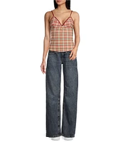 BDG Urban Outfitters Taime Check Print Camisole