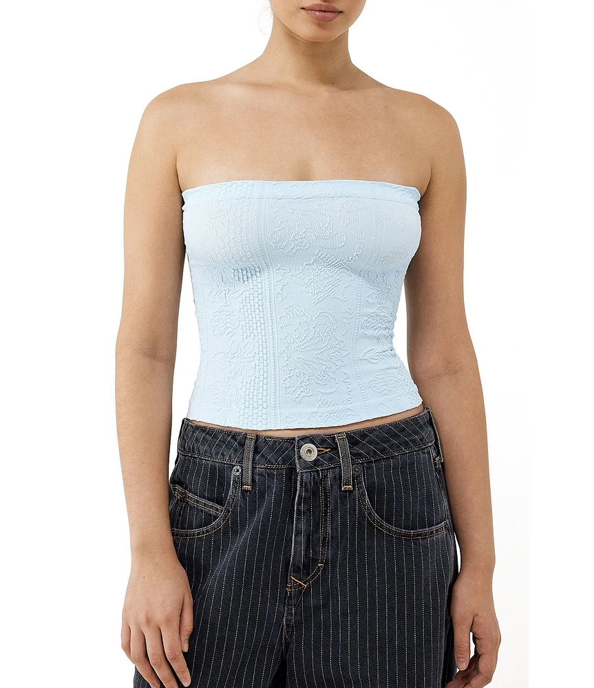 BDG Urban Outfitters Tapestry Knit Bandeau Top