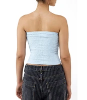 BDG Urban Outfitters Tapestry Knit Bandeau Top