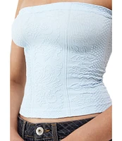 BDG Urban Outfitters Tapestry Knit Bandeau Top