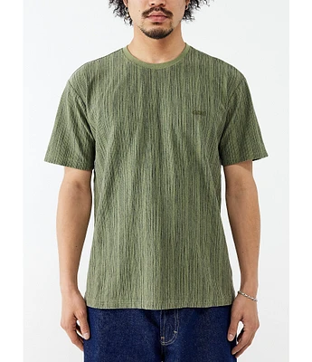 BDG Urban Outfitters Tonal Stripe Short Sleeve Graphic T-Shirt