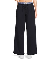 BDG Urban Outfitters Wide Leg Fleece Jogger Pants