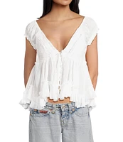 BDG Urban Outfitters Woven Skyle Blouse
