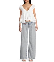 BDG Urban Outfitters Woven Skyle Blouse