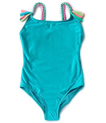 Beach Lingo Big Girls 7-16 Tied Up In Love One-Piece Swimsuit