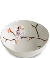 Beatriz Ball Ceramic Bird on Branch Small Bowls, Set of 2