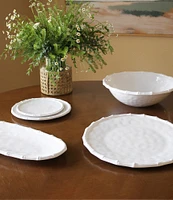 Beatriz Ball Melamine VIDA Bamboo Dinner Plates, Set of 4