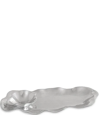 Beatriz Ball VENTO Bergamo Oval Chip & Dip Server