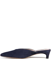 Beautiisoles Gal Suede Kitten Heel Mules