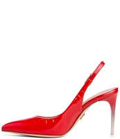 BEAUTIISOLES Marjorie Patent Leather Ombre Stiletto Sling Pumps