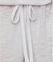 Becca By Rebecca Virtue Modern Edge Cassidy Ribbed Knit Off-The-Shoulder Romper Swim Cover-Up