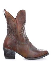 Bed Stu Amanda II Leather Western Boots