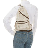 Bed Stu Andie Tanned Leather Sling Backpack