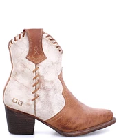 Bed Stu Balia Leather Western Booties