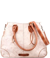 Bed Stu Bruna Stitch Tan Leather Satchel Bag