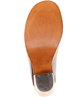 Bed Stu Clavel Ombre Leather Open Toe Mules