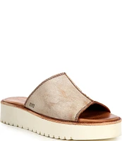 Bed Stu Fairlee II Platform Leather Sandals