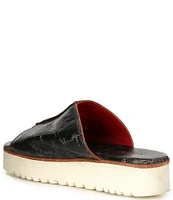 Bed Stu Fairlee II Platform Leather Sandals