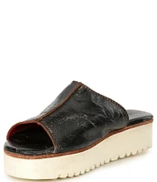 Bed Stu Fairlee II Platform Leather Sandals