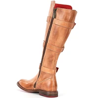 Bed Stu Kitty 3 Strap Tall Leather Boots