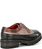 Bed Stu Lita K III Leather Wingtip Brogue Oxfords