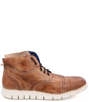 Bed Stu Men's Bowery II Leather Hi-Top Sneakers