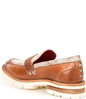 Bed Stu Reina III Leather Lugged Penny Loafers