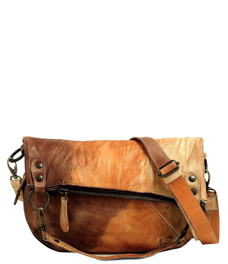 Bed Stu Tahiti Leather Hobo Crossbody Bag