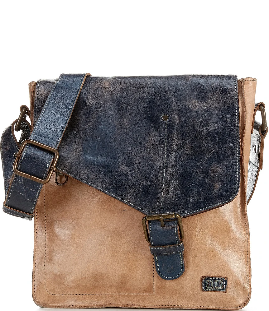 Bed Stu Venice Beach Rustic Leather Crossbody Bag