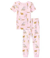 BedHead Pajamas Little/Big Girls 2T-12 Family Matching Say Yes to Pasta Two-Piece Pajamas Set