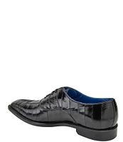 Belvedere Men's Mare Ostrich Cap-Toe Dress Oxfords