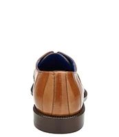 Belvedere Men's Mare Ostrich Cap-Toe Dress Oxfords