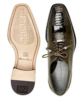 Belvedere Men's Batta Ostrich Oxfords