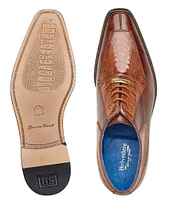 Belvedere Men's Biago Genuine Lace-Up Oxfords