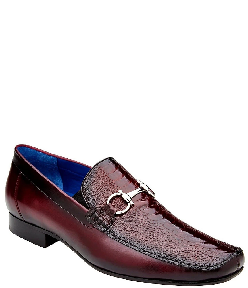 Belvedere Men's Bruno Bit Leather Loafers