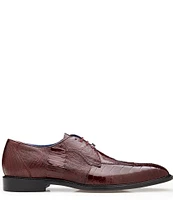 Belvedere Men's Siena Ostrich Square Toe Oxfords