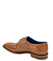 Belvedere Men's Siena Ostrich Square Toe Oxfords