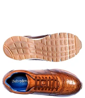 Belvedere Men's Todd Ostrich Dress Sneakers