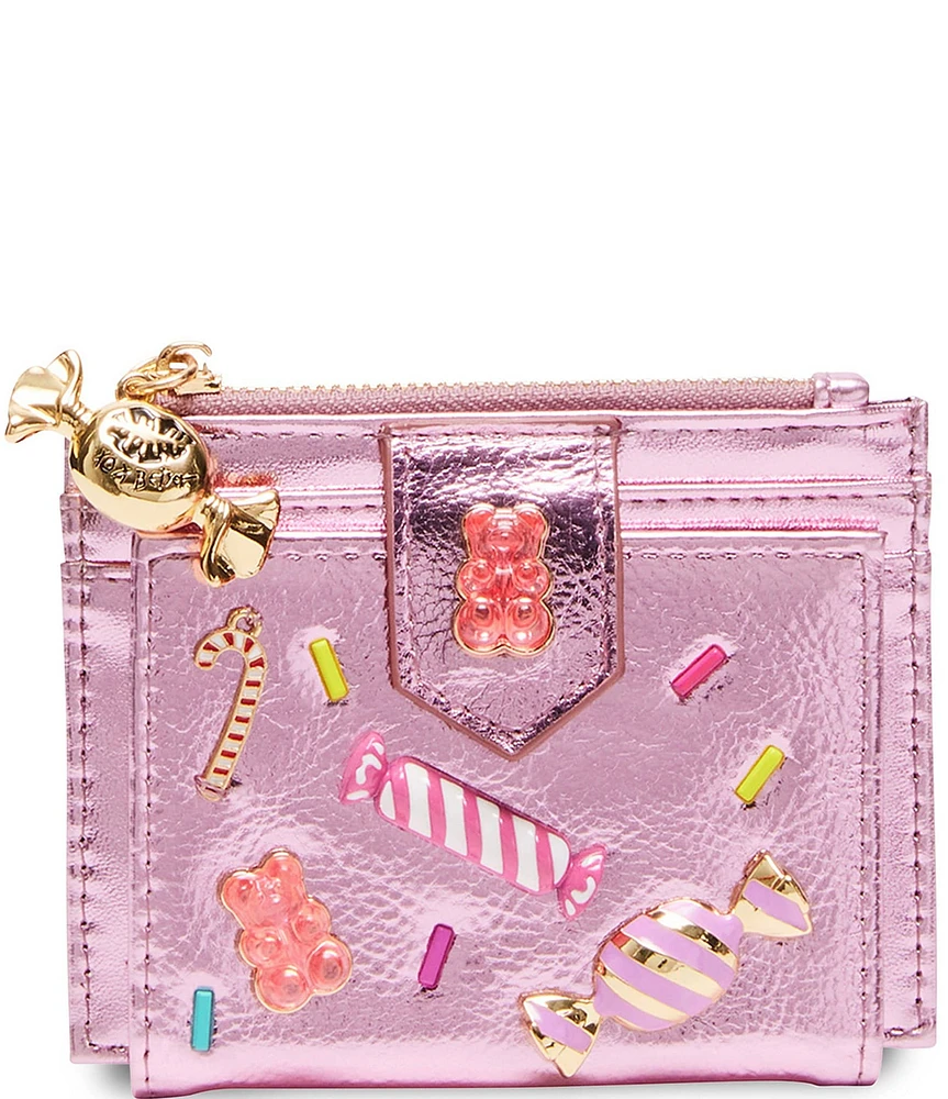 Betsey Johnson Metallic Candy Bifold Wallet